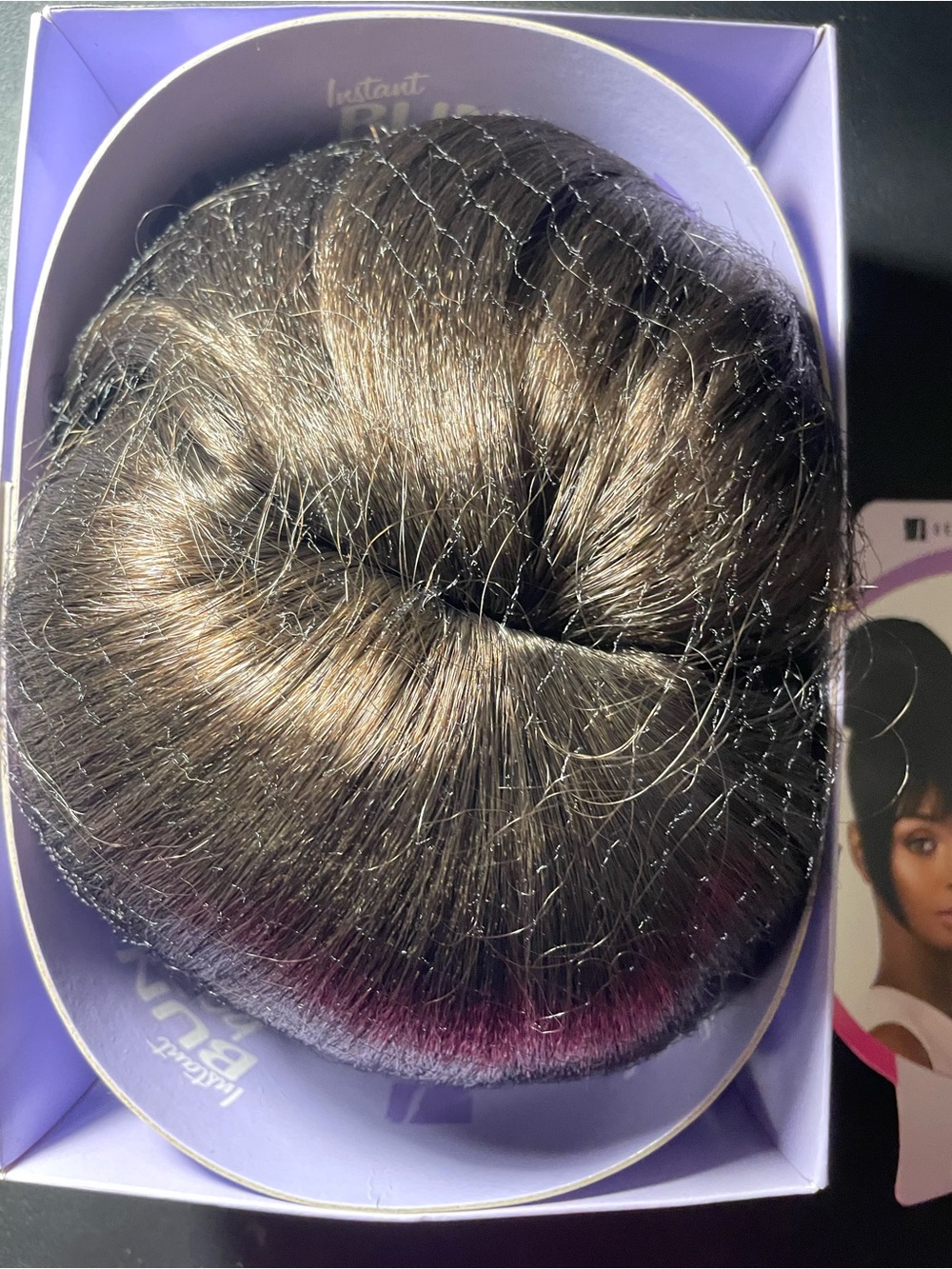 Sensationnel Instant Bun With A Bang-Haylie
